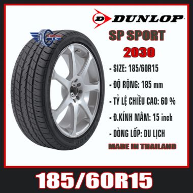 DUNLOP SP SPORT 2030 185/60R15