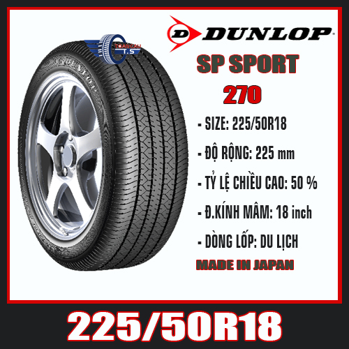 DUNLOP SP SPORT 270 225/50R18