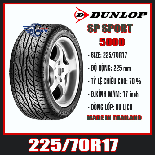 DUNLOP SP SPORT 5000 225/70R17